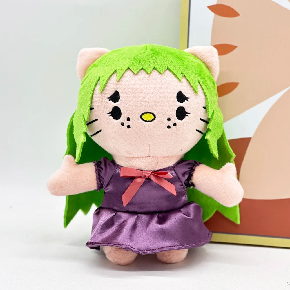 New Hello Kitty Ken Carson Rapper Trippie Taylors Plush Toy Doll with Clothes Stuffed Soft Plush Toys Fans Collect Gifts