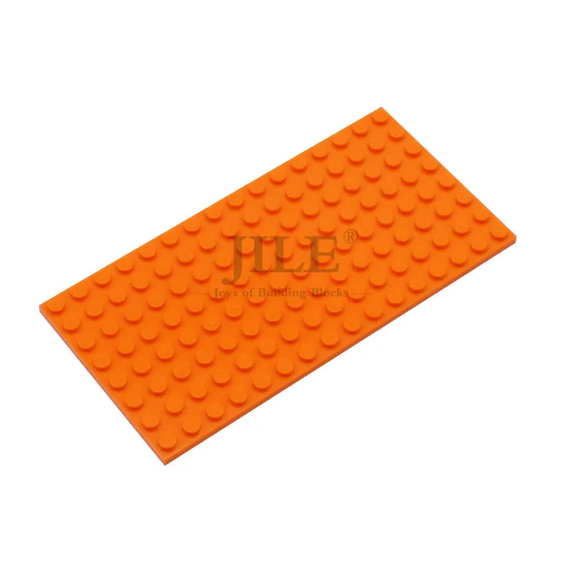 10pcs Moc Small Size Base Plate 8x16 92438 DIY Creative Enlighten Building Blocks Bricks Compatible with Assembles Particles