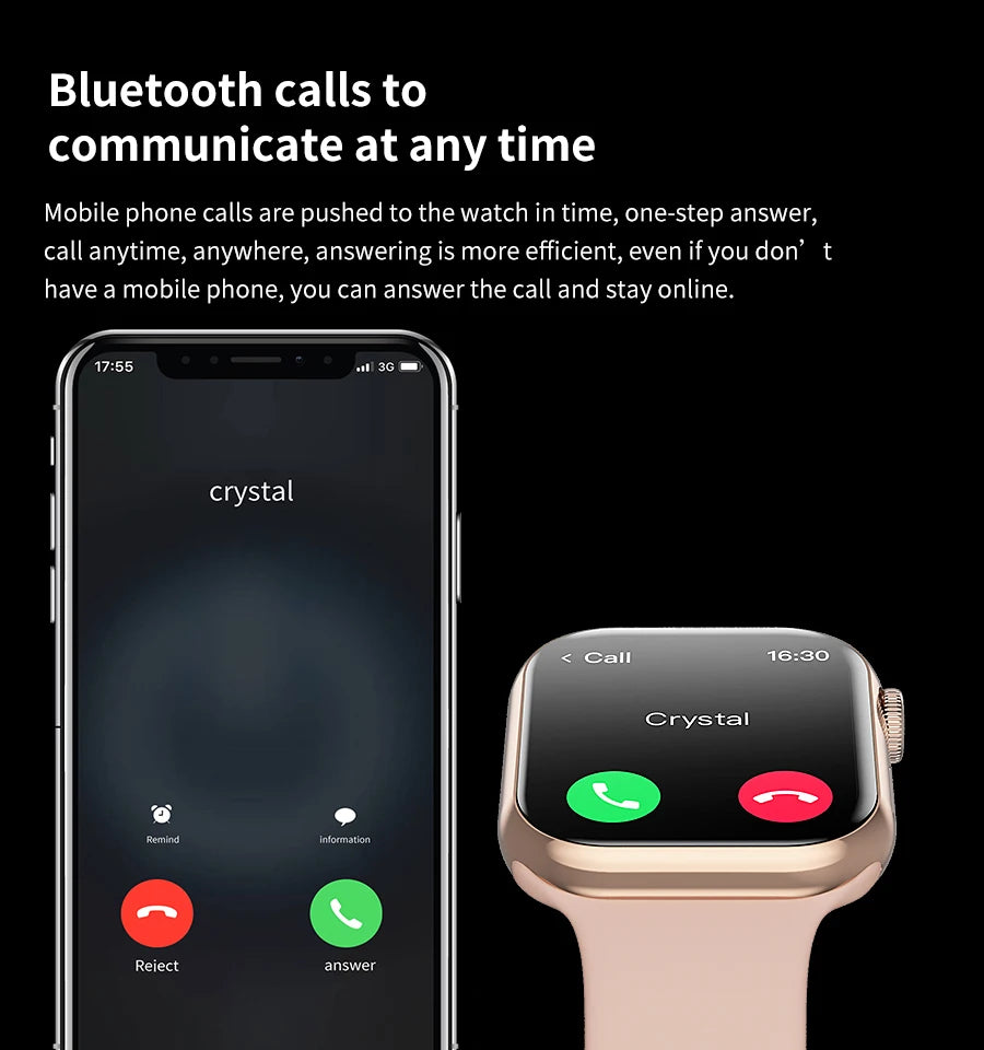 2026 Series 10 Watch 10 GPS Smart Watch Memory Music Video Bluetooth Call Heart Rate Waterproof NFC Smartwatch For Apple Android
