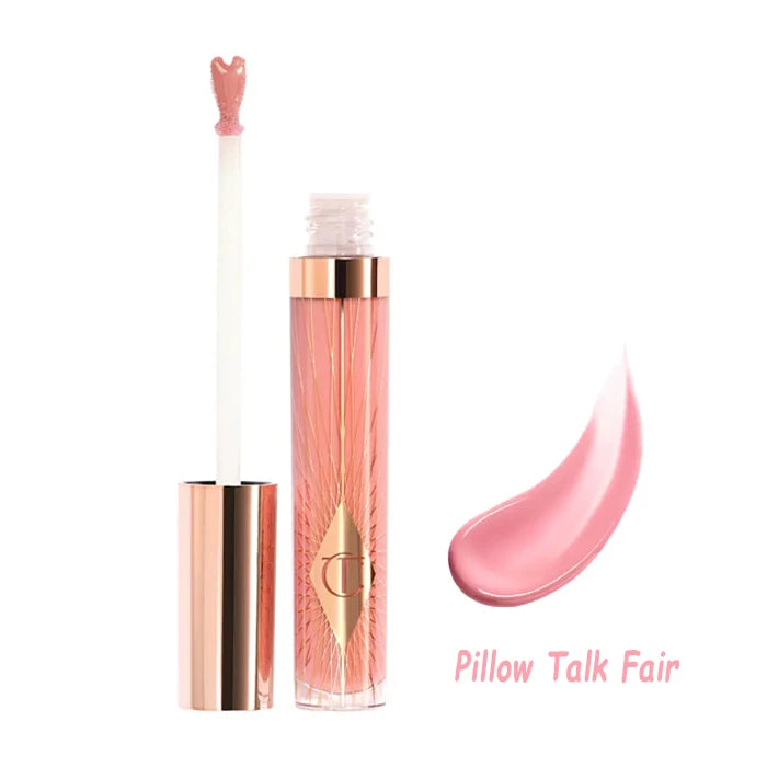Charlotte Tilbury Unreal Lips Healthy Glow Nectar Oil Collagen Lip Bath Pillow Talk Lipstick Natural Shine Cosmetics Makeup Gift
