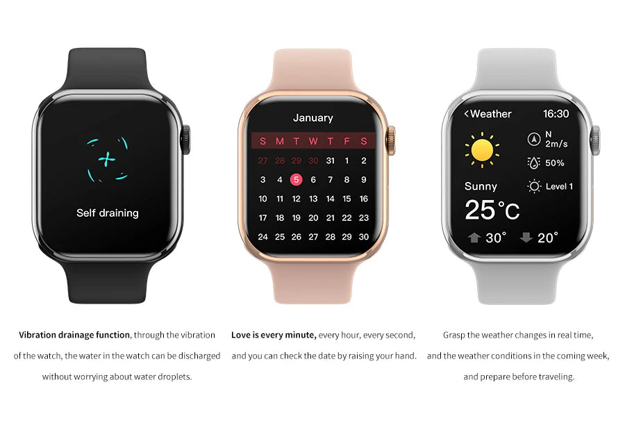 2026 Series 10 Watch 10 GPS Smart Watch Memory Music Video Bluetooth Call Heart Rate Waterproof NFC Smartwatch For Apple Android