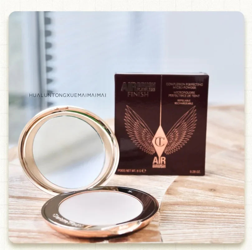 Charlotte Tilbury Set Pressed Powder Oil Control Matte High Gloss Face Repair Honey Powder Celebrity Same Brand Makeup Products