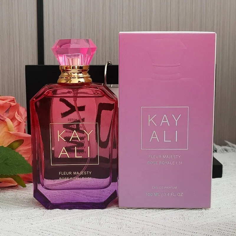 KAYALI 28 Unisex Perfume 100ml Long Lasting Fresh Mild Elegant Floral Fruity Natural Fragrance Five Scents Eden Sparkling Lychee