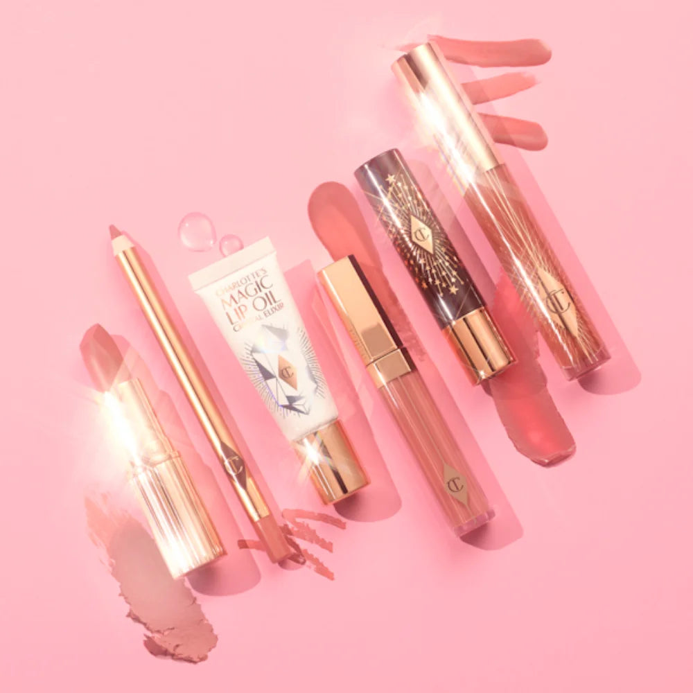 Charlotte Tilbury Lip Gloss Collagen Lip Bath Sugar Heart Water Light of Lip Stick Long Lasting Mirror Shine Finish Lip Makeup