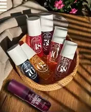 Brazilian Inspired Summer Scent Perfume Set 5 Piece Gift Set Tropical Beach Vacation Long Lasting Body Mist & Oil Mist