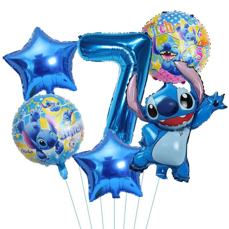 Disney Stilt themed party disposable cutlery paper cup paper plate table bra flag children's birthday party decoration set