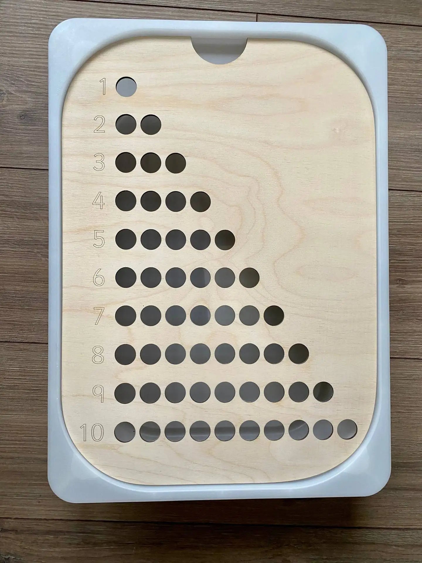 Children's Sensory Tray Table Color Hairball Game Wooden Tile Montessori Early Education Toys Kids Toys Educational Accessories