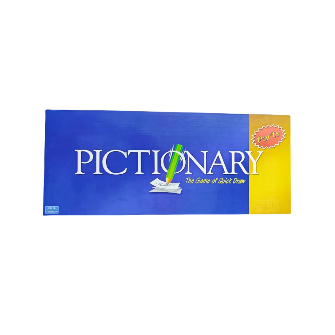 Pictionary (Party Version), a Game Specially Designed for Parties, Card Game, Board Game, Suitable as a Gift (Slight Color Difference)