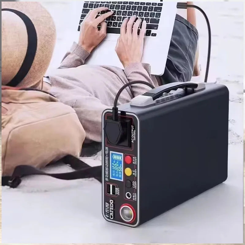 Hot Lifepo4 220V Korean style power bank300W external power bank90Ah home outdoor camping power supply system notebook wholesale