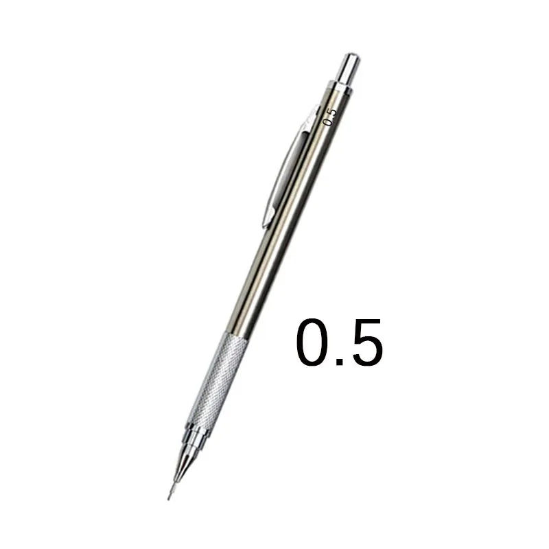 Professional Metal Mechanical Pencil for Sketching 0.3/0.5/0.7/0.9/1.3/2.0/3.0mm