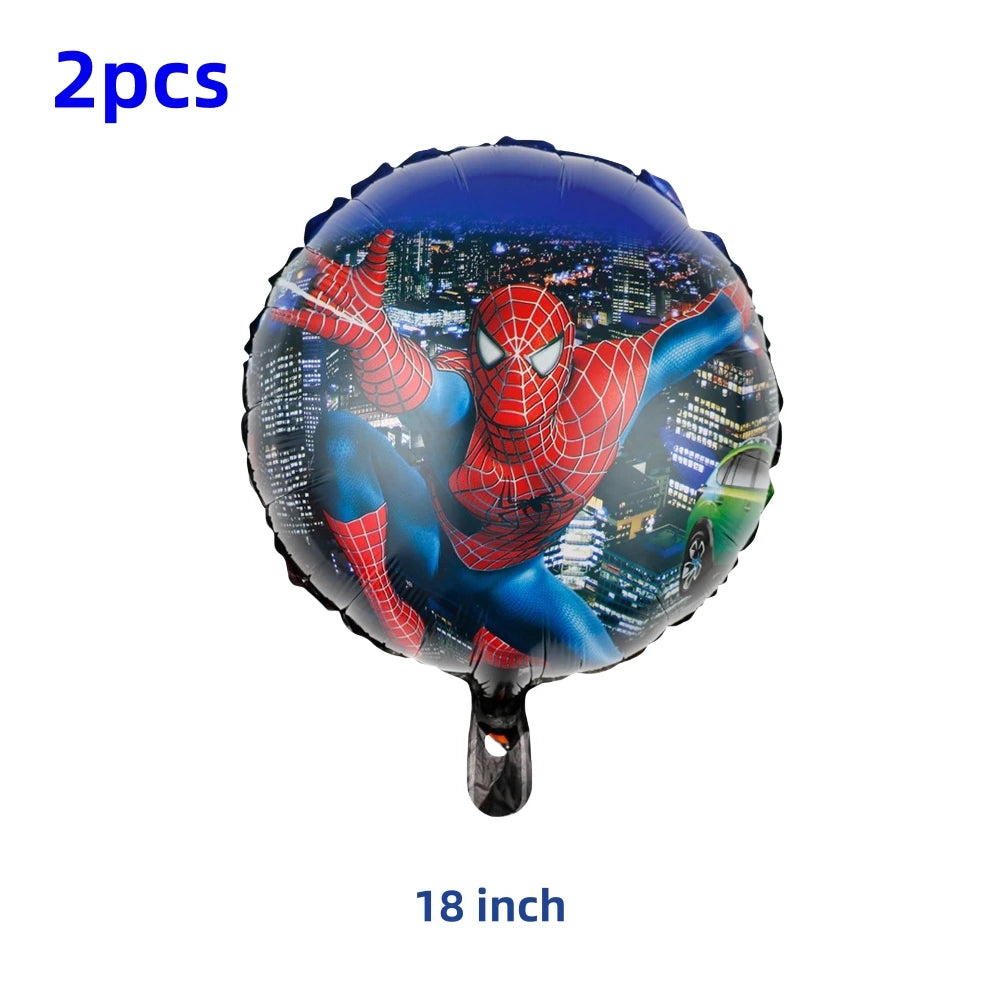 Spider Man Birthday Party Decor Paper Cups Plates Tablecloth For Kids Boy Spiderman Baby Shower Party Decorations Party Supplies