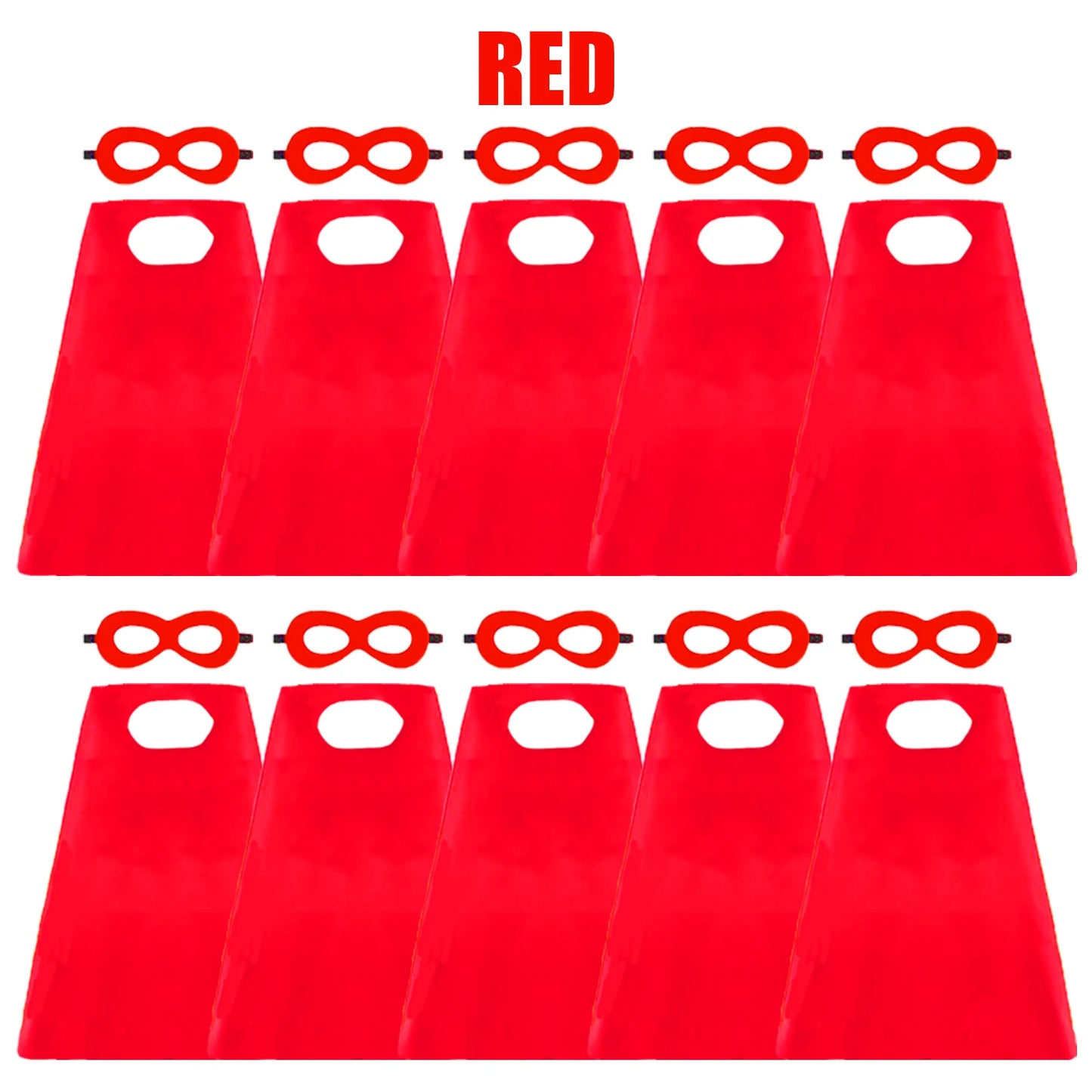 6-48PCS Superhero Capes and Masks for Boys Girls Birthday Party Favor Kids Role Playing Halloween Costumes SuperHero Party Favor