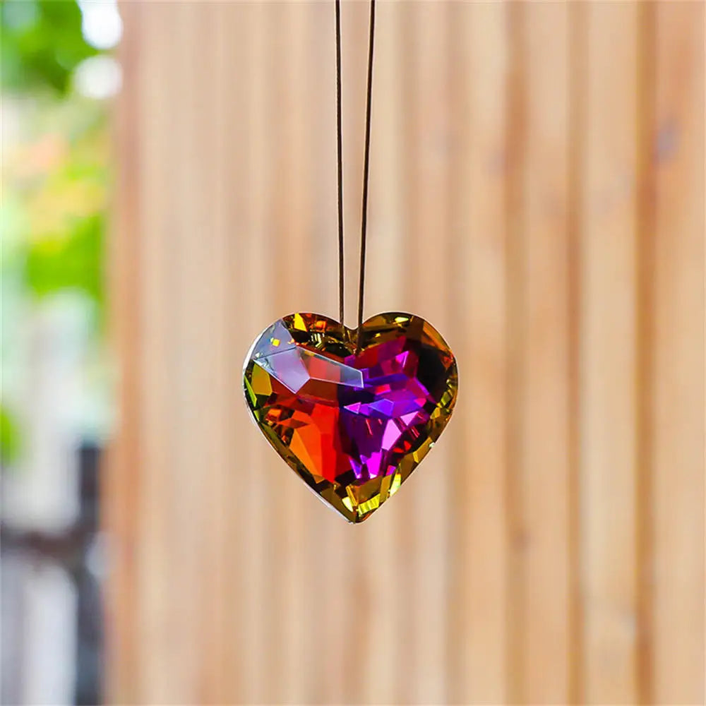 1PCs K9 Crystal Prism AB Clear Faceted Large Oval Chandelier Crystal Hanging Ornaments DIY Suncatcher Pendants Rainbow Maker