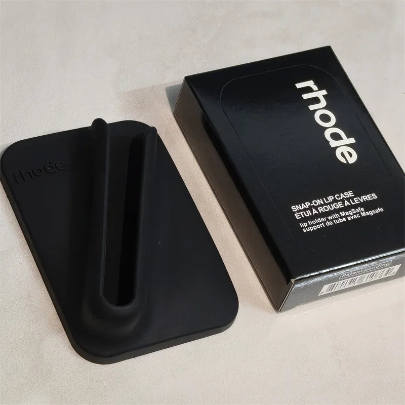 Rho Magnetic SNAP-ON LIP CASE For with MagSafe Case for iPhone 17 Air 16 15 14 13 12 11 Pro Max Lip Gloss Holder Phone Cases
