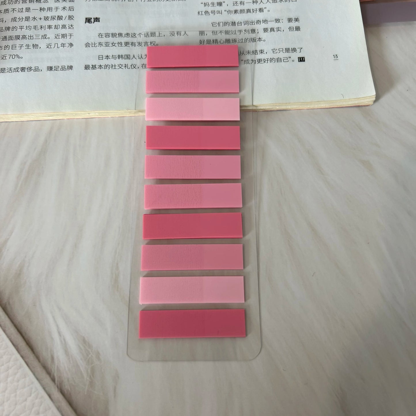 4800-200Sheets Transparent Note Book Tabs Index Creative Memo Pads Sticky SchoolOffice Stationery Self-Adhesive Stickers