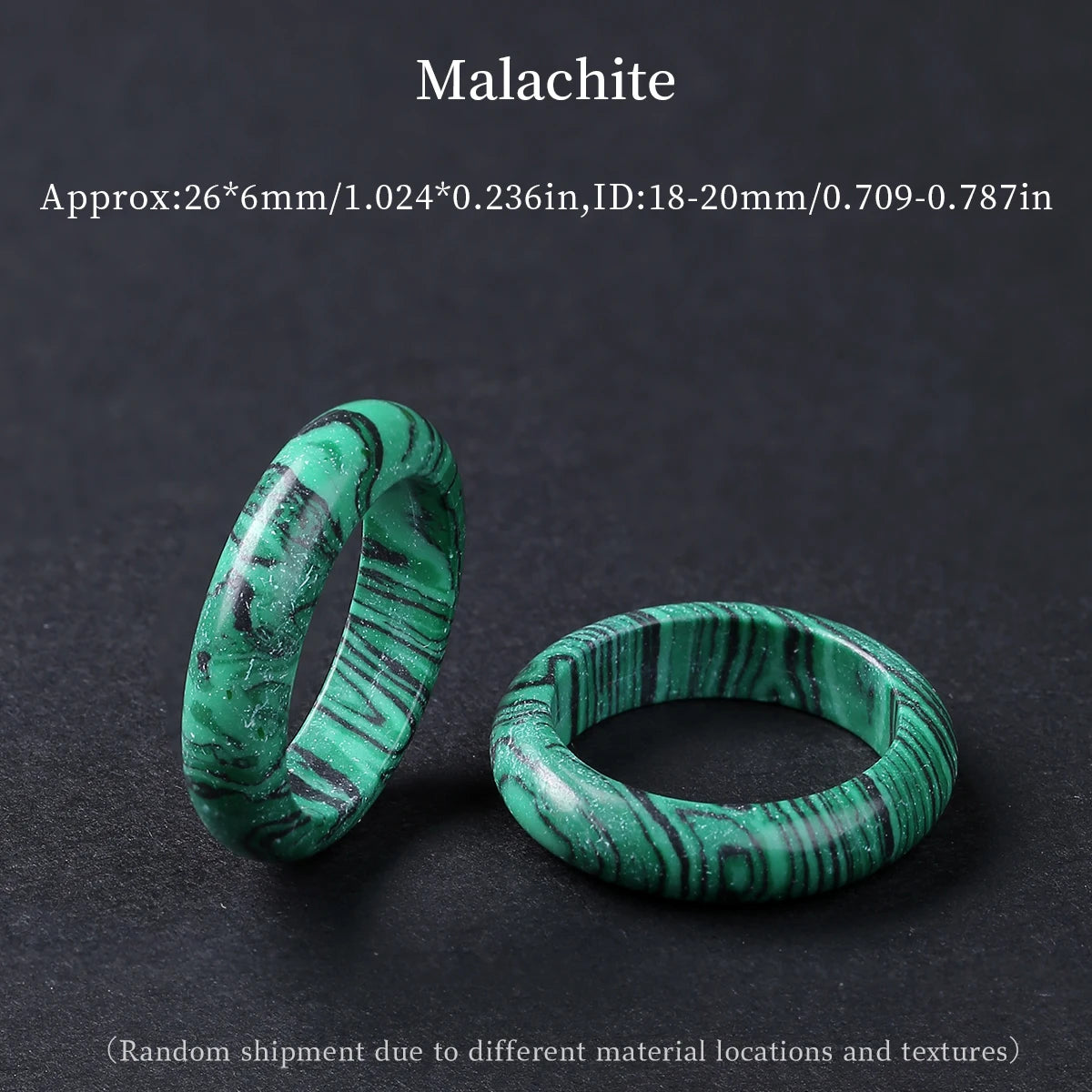 1 Pc Natural Crystal Stone Band Rings Amethyst Agate Obsidian Finger Solid Ring Women Men Minimalist Energy Healing Jewelry Gift