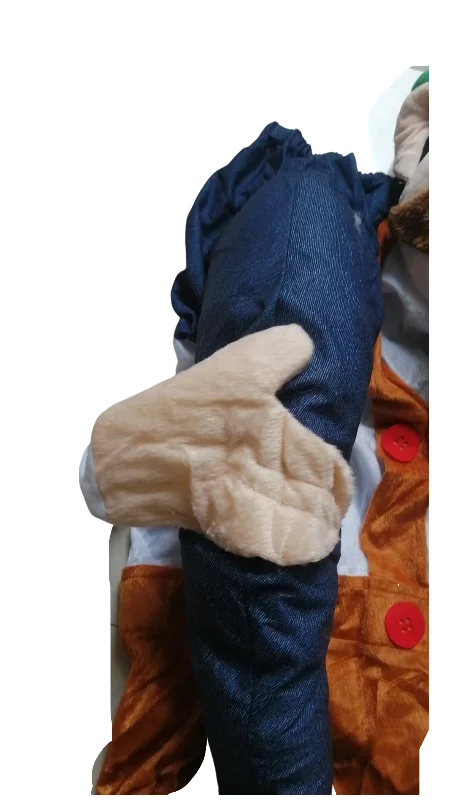 Woman Men Brown Bear Magic Pants Animals Fake Legs Woman Men Christmas Halloween Cosplay Costume