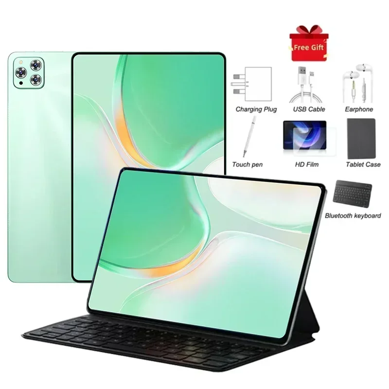 2025 New Original Global Edition Tablet Android 14 iPad Air Pro 22GB+2TB Snapdragon 888 Tablet 5G Dual SlM Card WIFI HD 4K MiTab