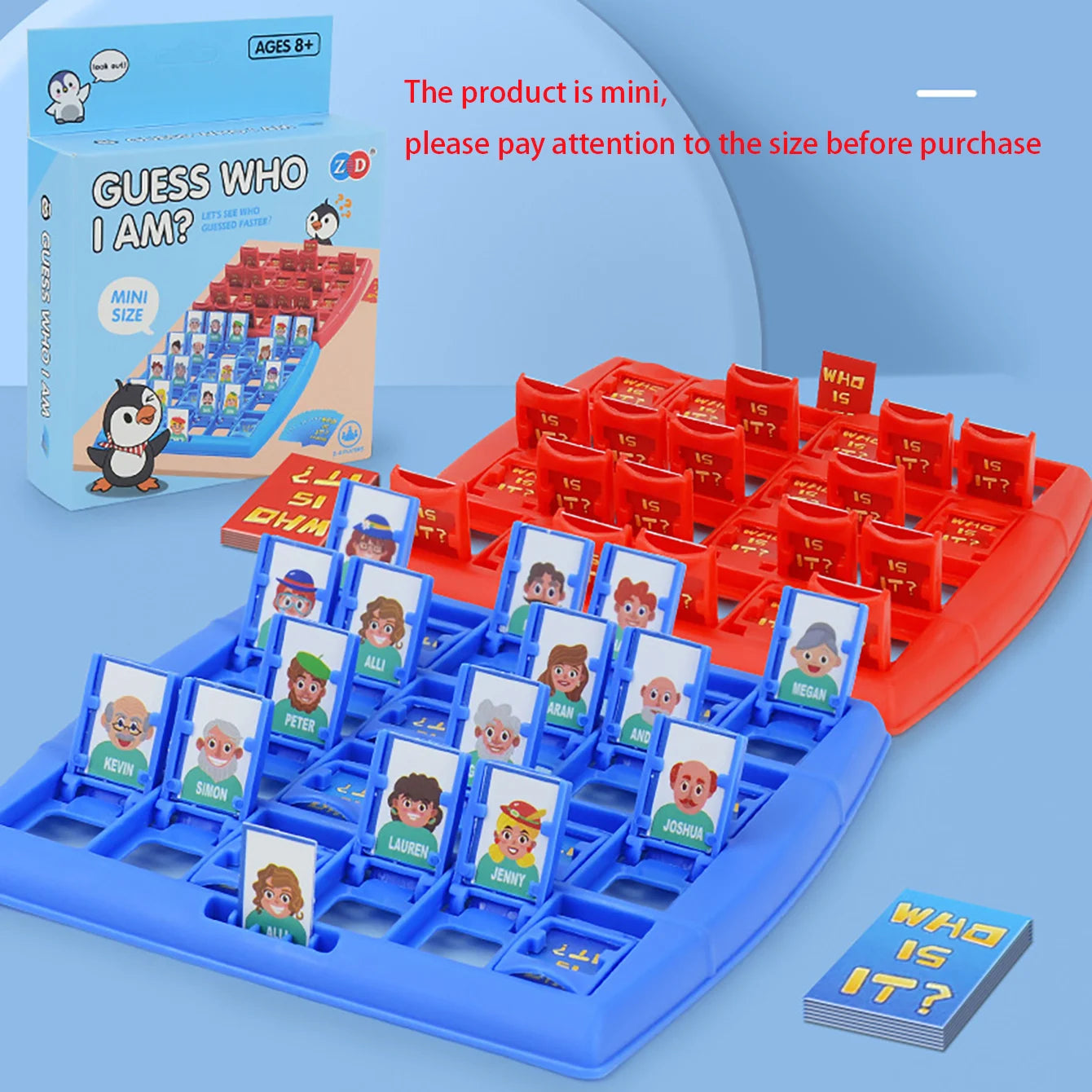 Family Guessing Board Game Who Am I Classic Toys Memory Training Parent Child Leisure Time Party Puzzle Games For Kids