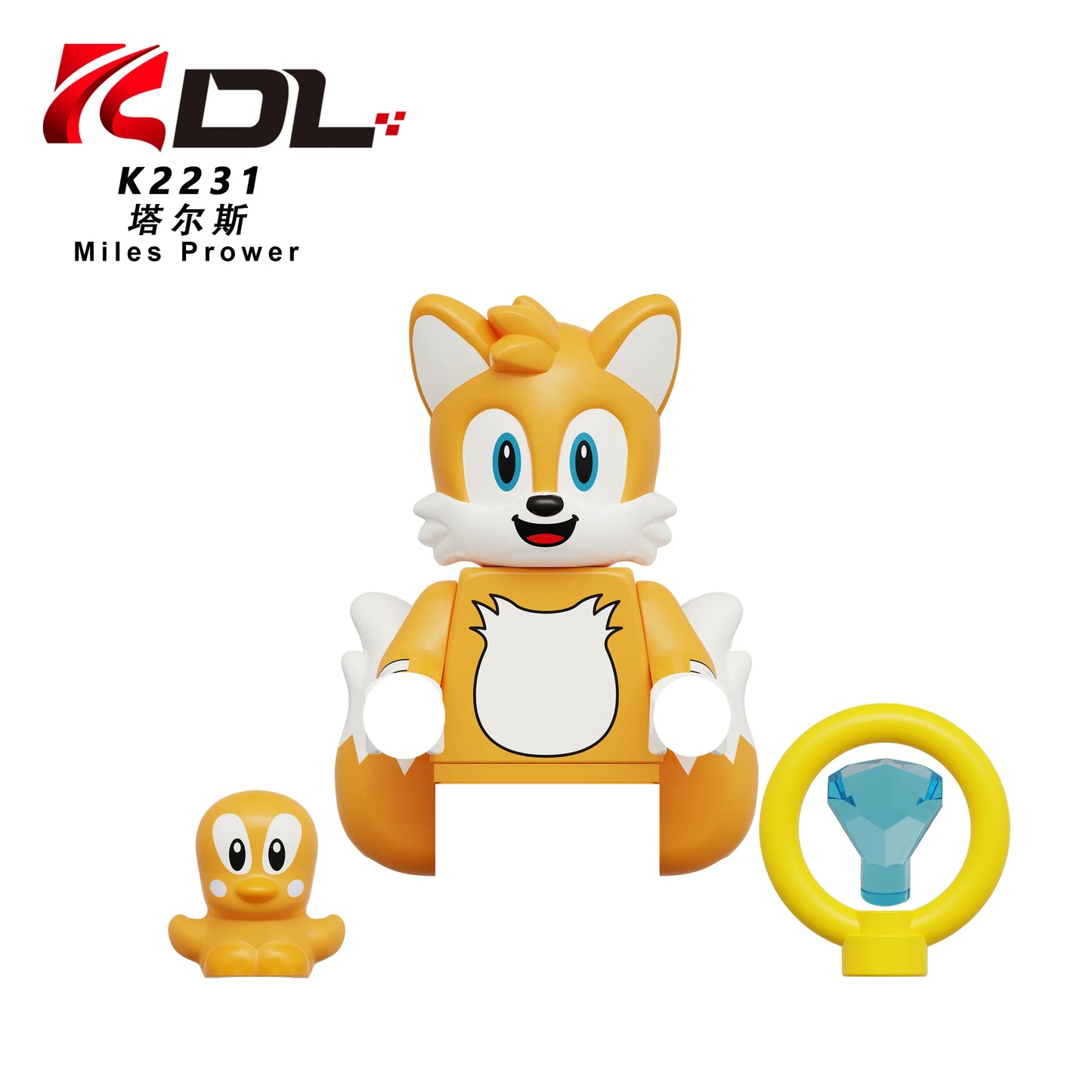 Disney building block anime cartoon characters Chip Dale Woody Donald Duck Mario mini Assembly brick figurines birthday gifts