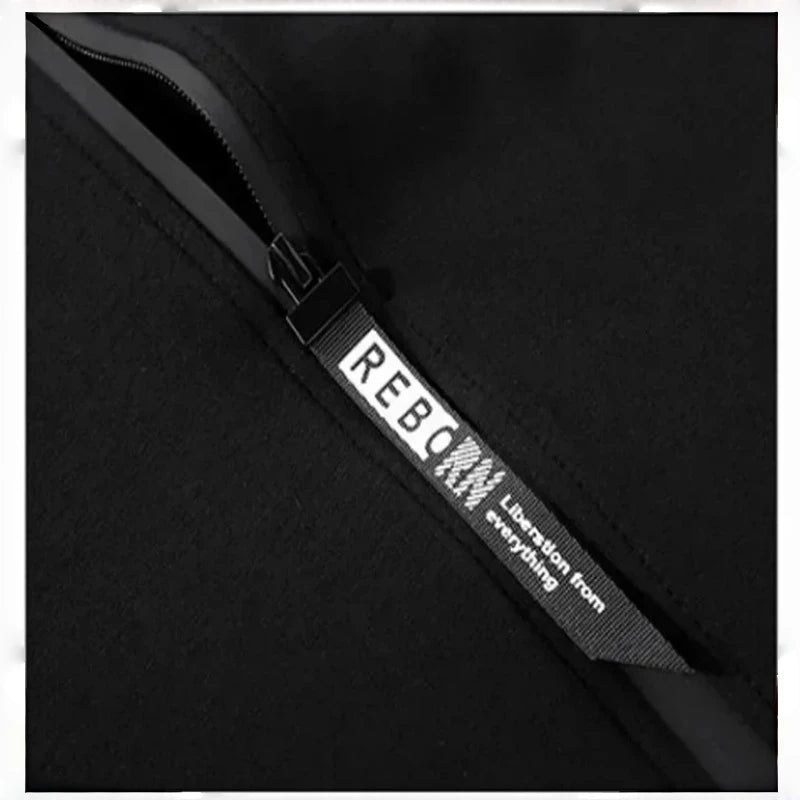 Autumn and Winter Zippered Sweatshirts + Sportswear Pants, Men's Jogging and Fitness Sets, Men's Casual Sportswear Sets