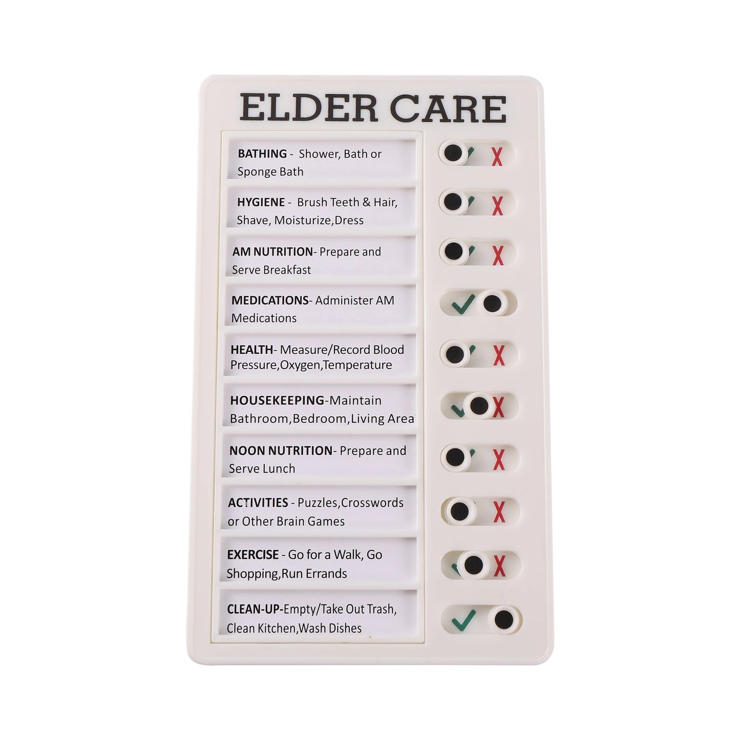 Reusable My Chores Checklist Task Board Daily Schedule Planner Memo Chore Chart Kid Responsibility Behavior Self Discipline Card