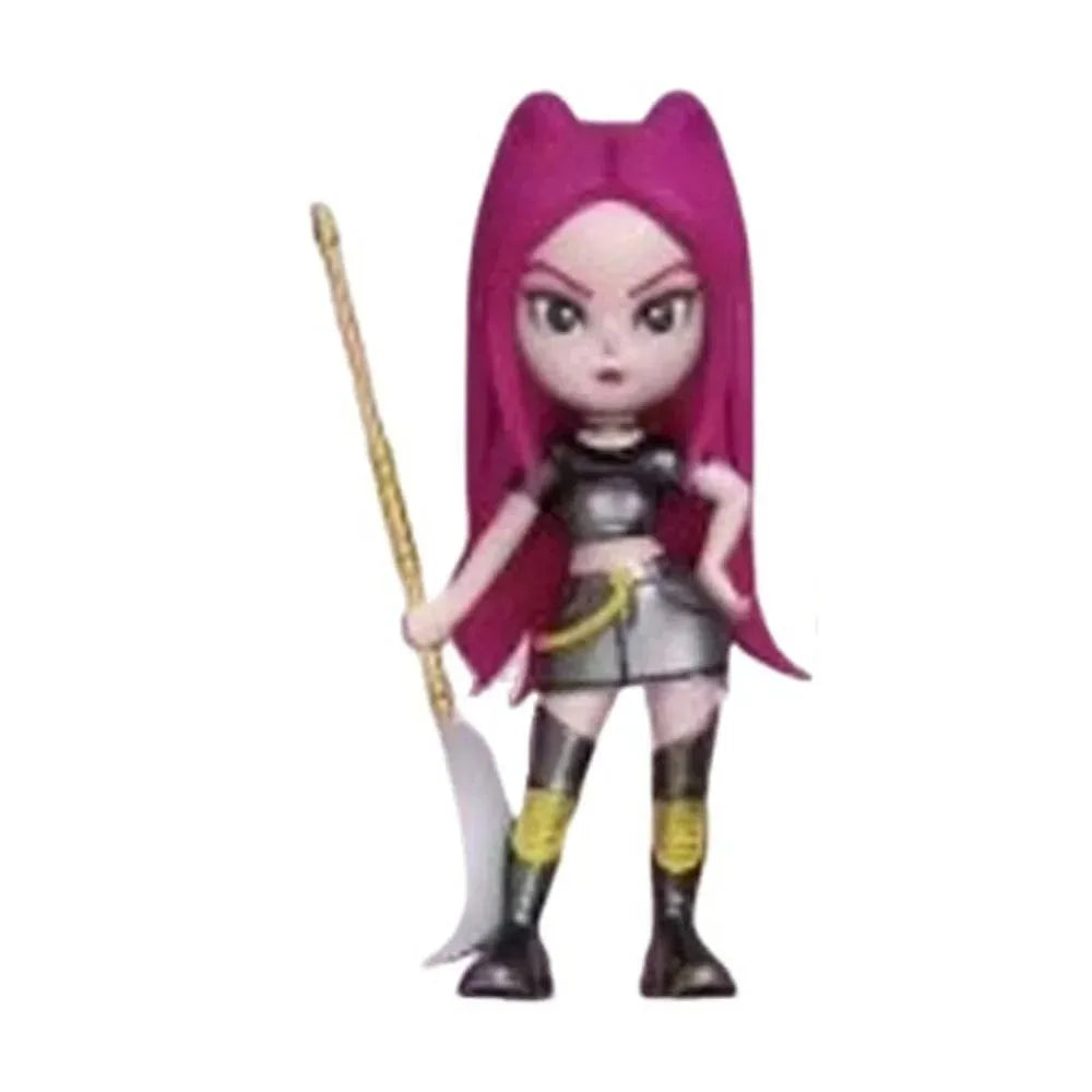 2025 Hot Anime KPop Devil Hunter Doll Vinyl Toy Rumi Mira Zoi Character Vinyl Mask Blind Box Ornament Toy