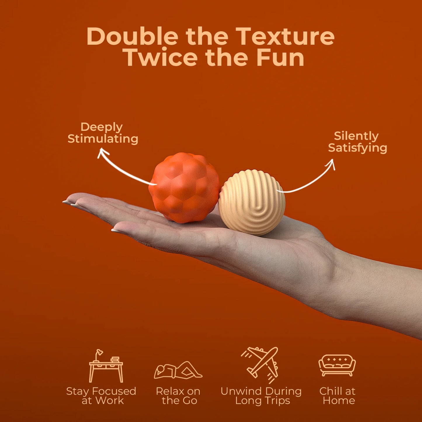 Fidgeting Toys Silicone Sensory Magnetic Balls,Fidget Games Anti Stress Relief Toys for ADHD Anxiety Autism Adults Antistress