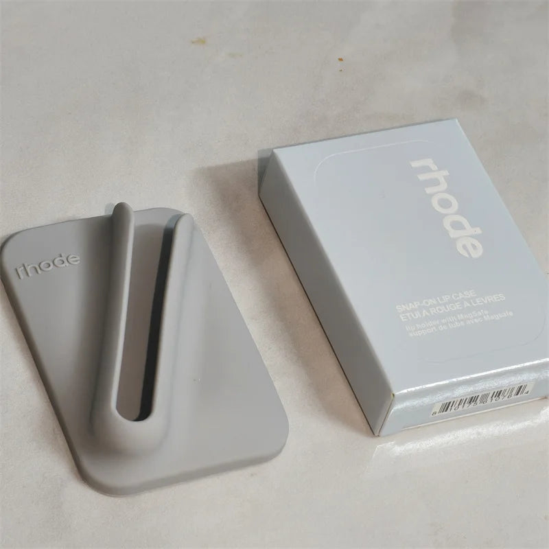 Rho Magnetic SNAP-ON LIP CASE For with MagSafe Case for iPhone 17 Air 16 15 14 13 12 11 Pro Max Lip Gloss Holder Phone Cases