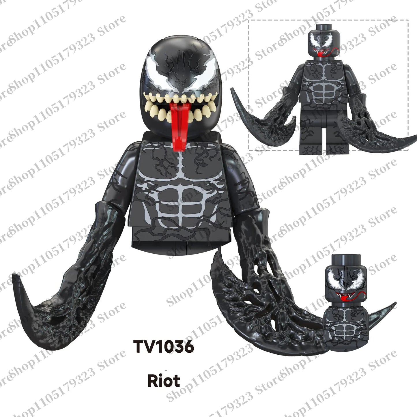 Marvel block toys Spider-Man Deadpool children's mini building blocks holiday gift brick toys