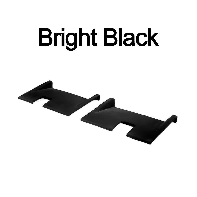 For BYD Shark 6 Grille Side Panel Blackened Sticker Cover 3D Car Accessory Decal for Vehicle