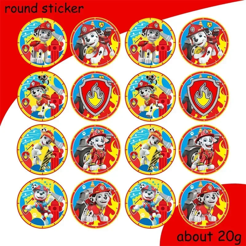 paw patrol cartoon Birthday Party Decoration  paw marshall theme Balloon Banner Cake Topper Party Supplies for Baby Show