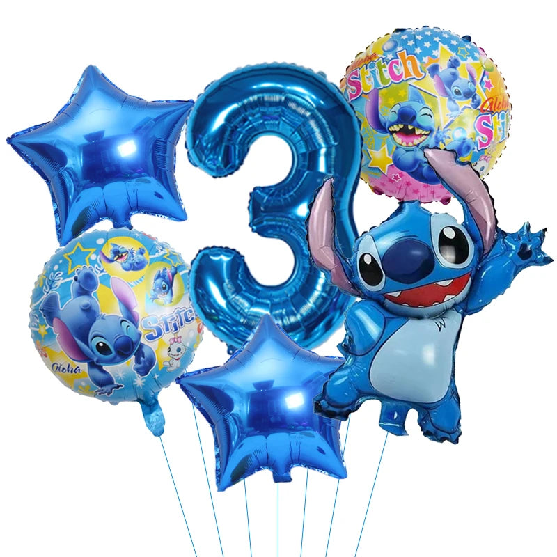 Disney Stilt themed party disposable cutlery paper cup paper plate table bra flag children's birthday party decoration set