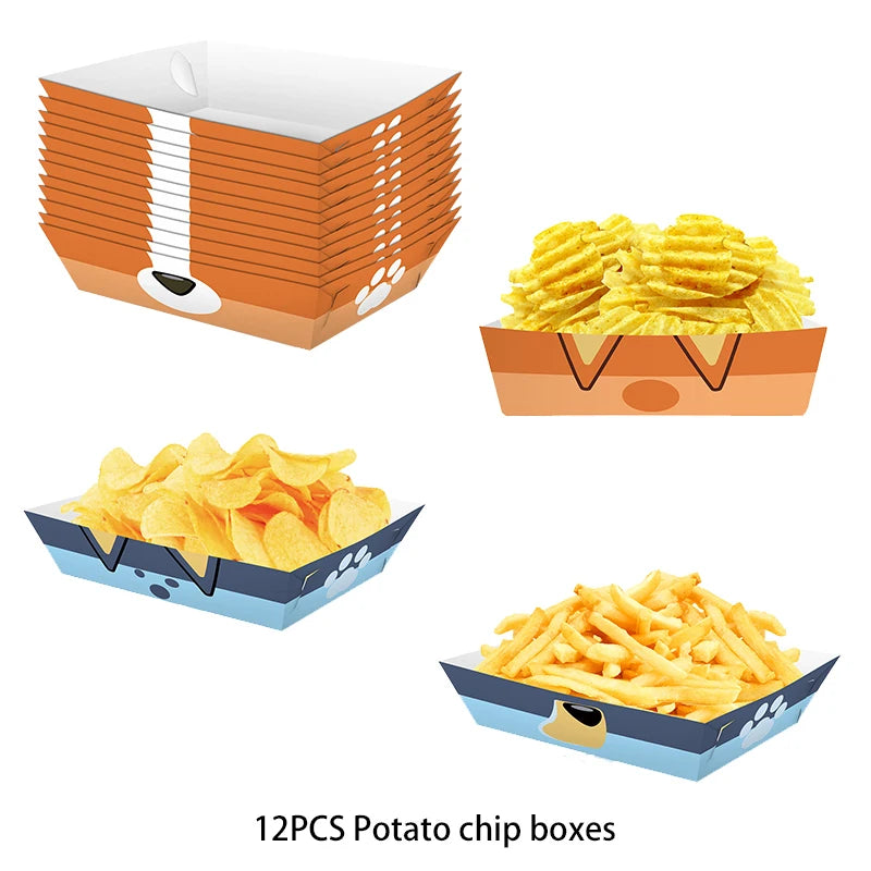 New Cartoon Dogs Birthday Party Decoration Full Set Kit