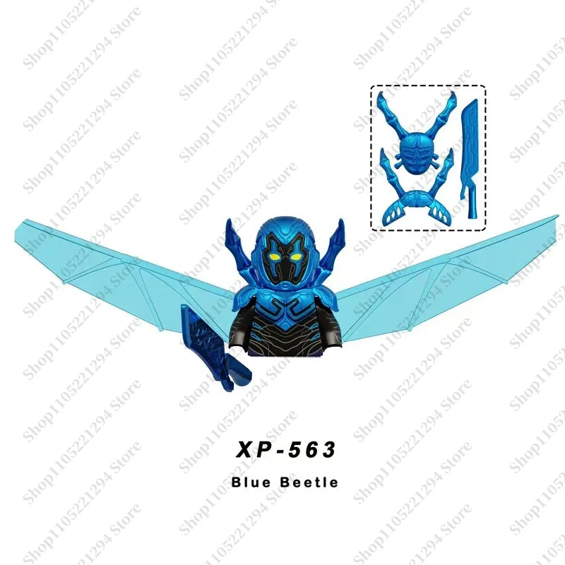 Marvel toy building blocks toys MINI brick Wolverine Iron Man Thor Assemble 3D dolls toys holiday gifts