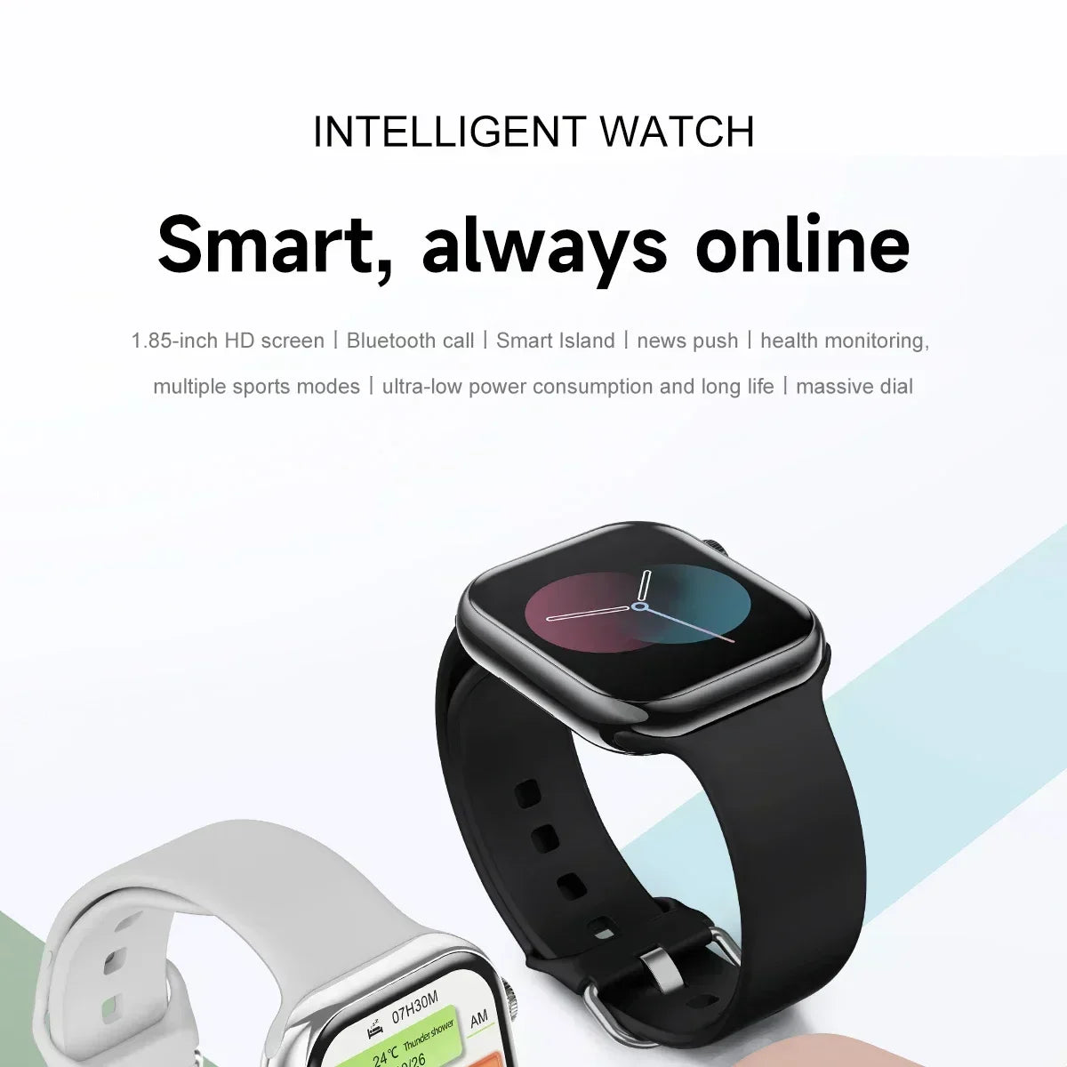 GPS Smart Watch Men For Apple Watch 11 Series Always On Display Body Temperature BT Call NFC Women Smartwatch For IOS Android
