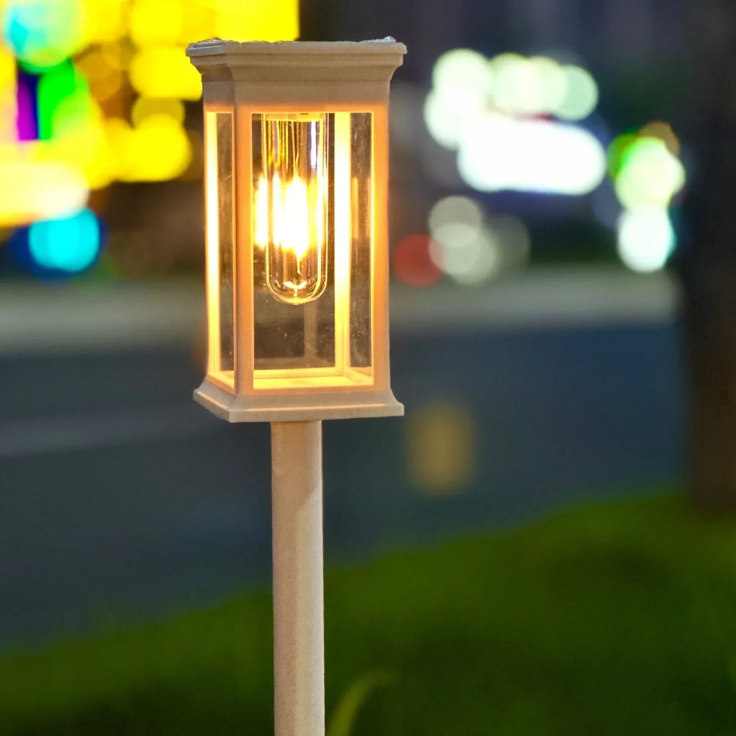 Waterproof LED Solar Lights for Garden Yard Driveway - Automatic Pathway Lighting Outdoor Landscape Lighting Auto On/Off at Dusk