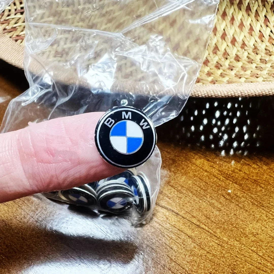 11mm Car Key Sticker Logo 3D Metal Car Key Sticker Emblem For BMW F34 F10 F20 F48 F39 F30 F25 F26 F15 F16 F22 F32 E90