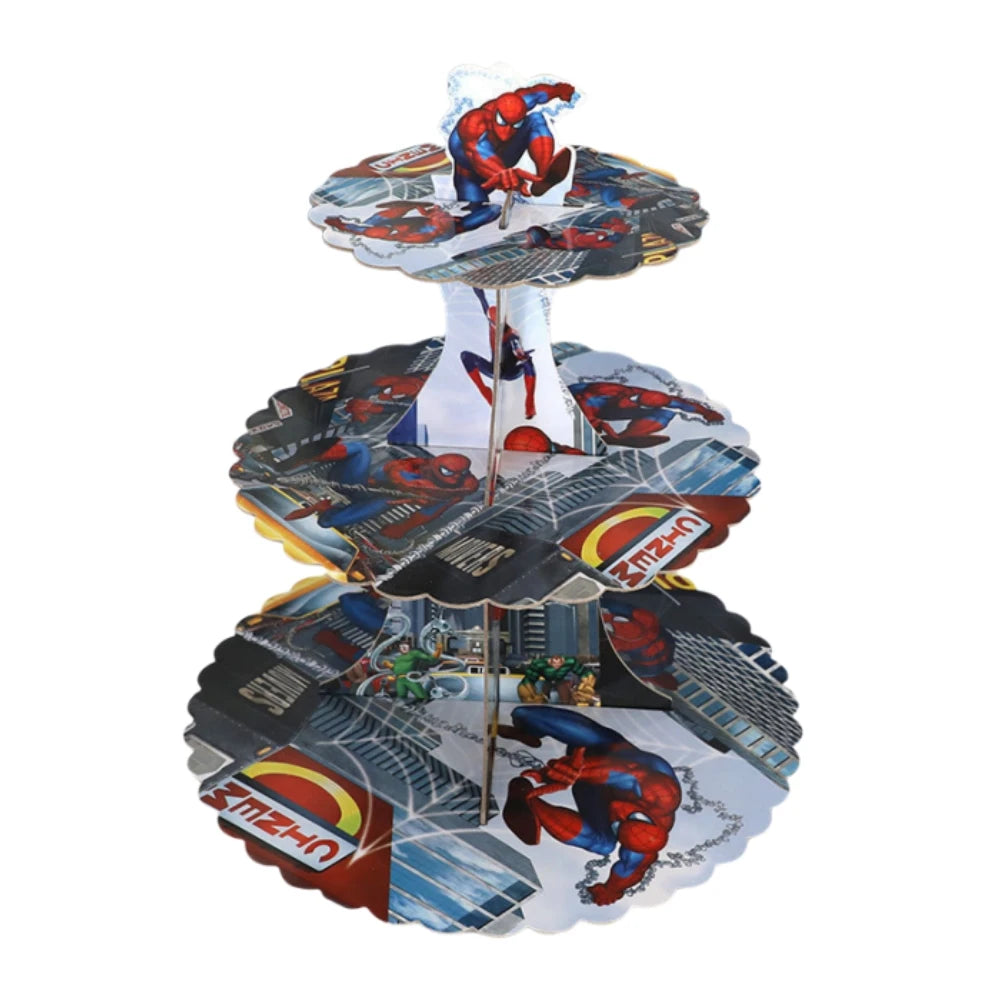 Spider Man Birthday Party Decor Paper Cups Plates Tablecloth For Kids Boy Spiderman Baby Shower Party Decorations Party Supplies