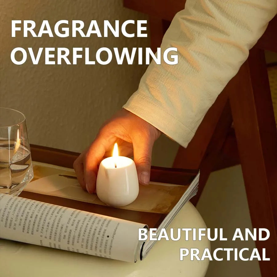 1PC Massage Oil Candles，luxury aromatherapy candles，for Stress Relief and SkinMoisturizing, SM Product Scented Candle Body Oil