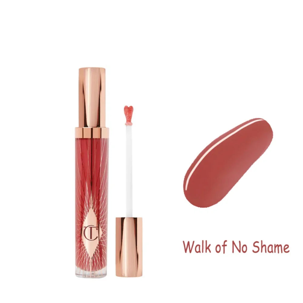 Charlotte Tilbury Lip Gloss Collagen Lip Bath Sugar Heart Water Light of Lip Stick Long Lasting Mirror Shine Finish Lip Makeup