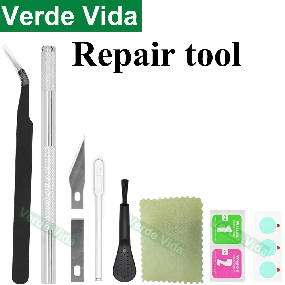 Original Back Camera Glass Replacement for iPhone 16 15 14 Pro Max 12 13 Mini 15 Plus Broken Camera Lens Repair Kits