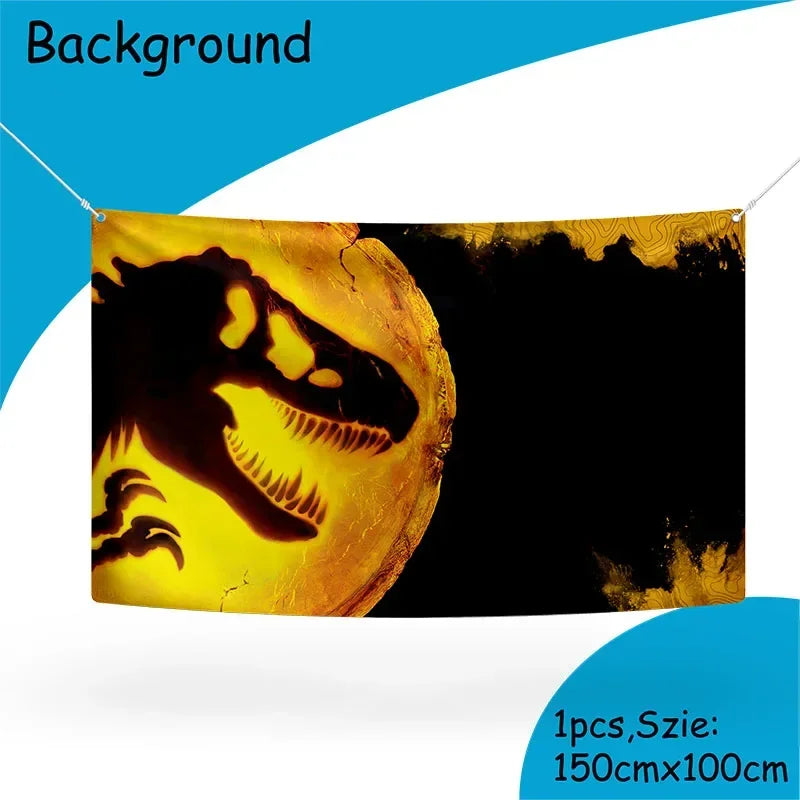 Disney Jurassic dinosaurs Party Supplies Tableware Set Cup Plates Napkins For Kids Birthday Decoration Boys and GirlsBaby Shower
