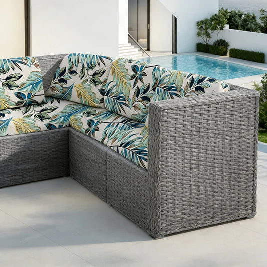 Breathable Couch Covers for Sectional Cat Scratch-resistant Sofa Cover Printed Stretch Sofa Slipcover Couch Cover Living Room