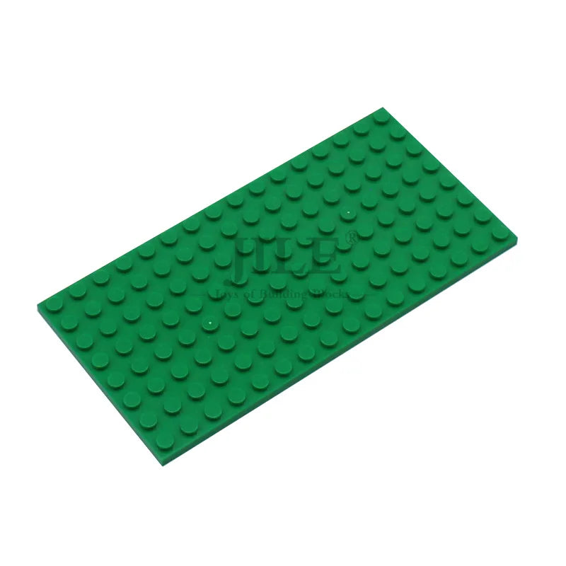 10pcs Moc Small Size Base Plate 8x16 92438 DIY Creative Enlighten Building Blocks Bricks Compatible with Assembles Particles