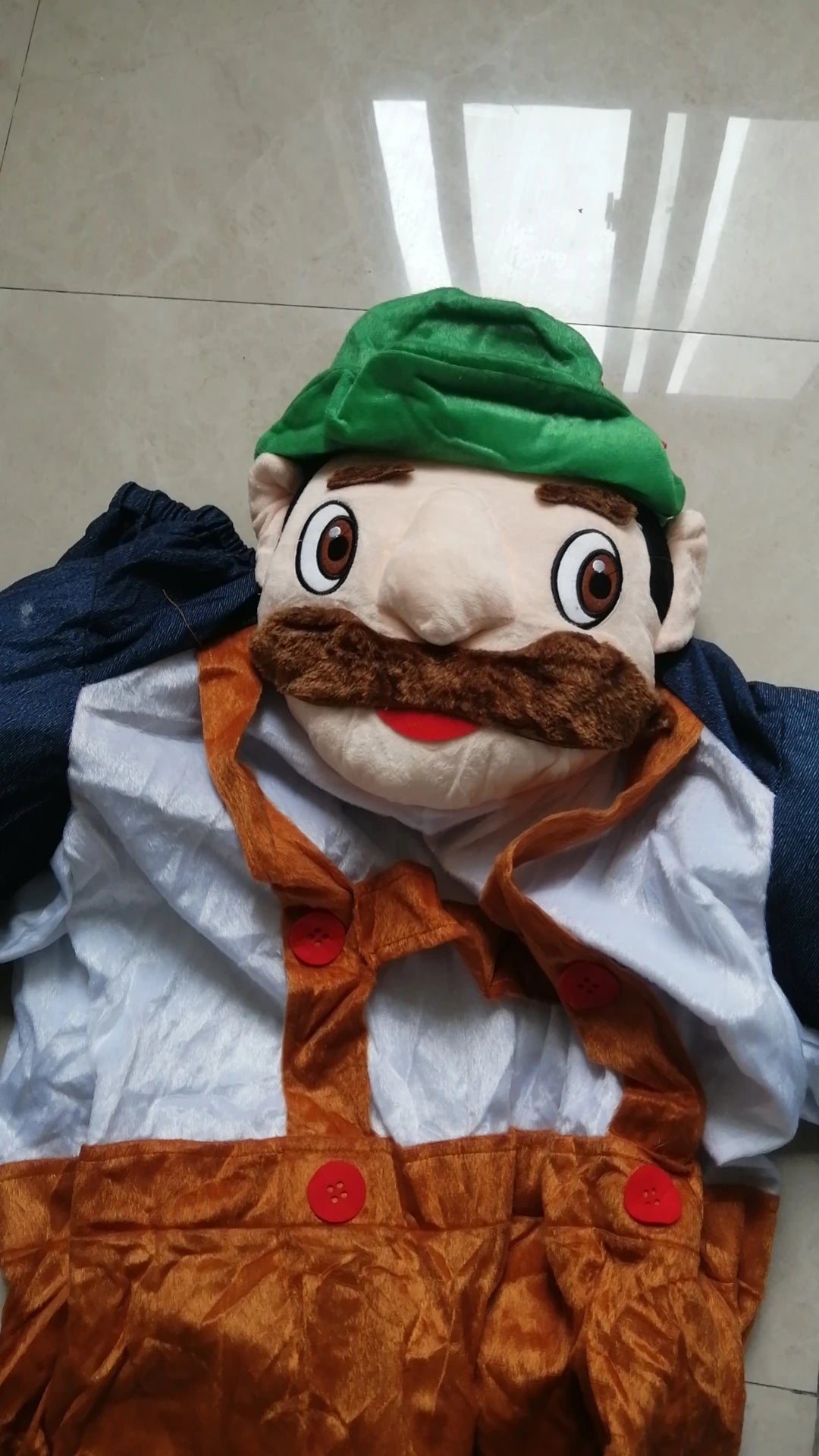 Woman Men Brown Bear Magic Pants Animals Fake Legs Woman Men Christmas Halloween Cosplay Costume
