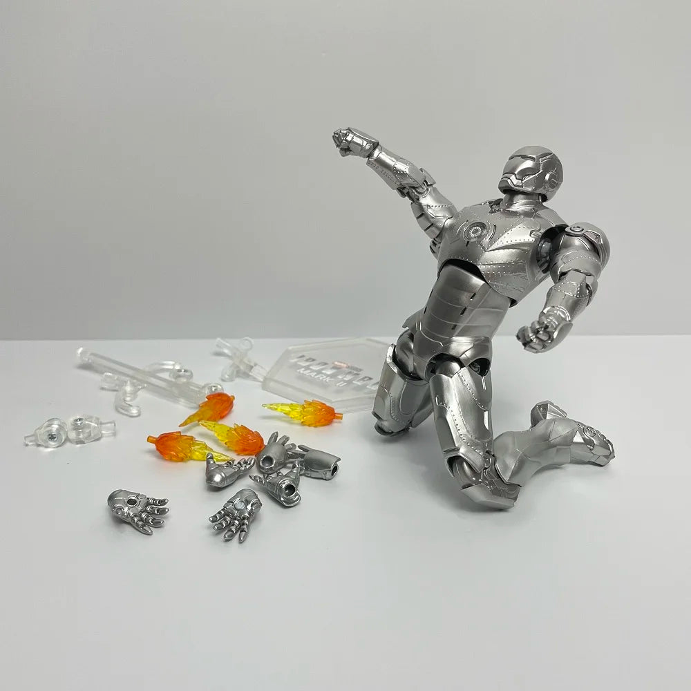 ZD Toys Iron Man Action Figure Joint Movable MK1 MK3 MK6 MK7 MK42 MK45 MK50 MK85 MK17 MK33 MK39 Adult Collection Figure Gift