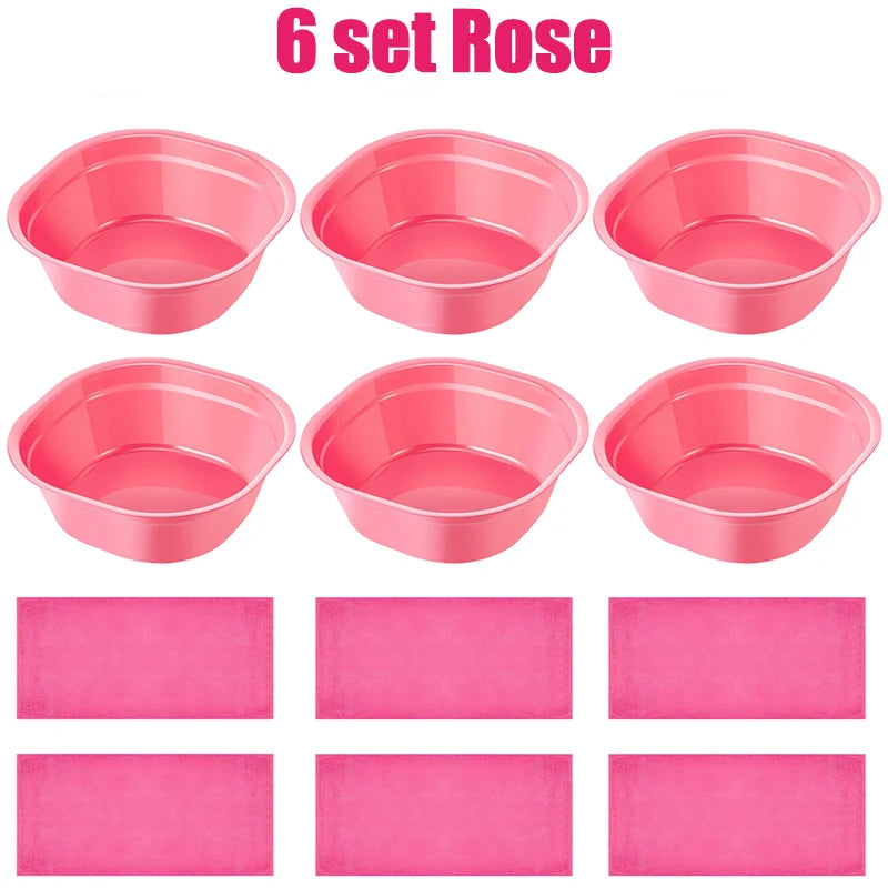 Kids Foot Spa Kit for Girls Pedicure Spa Party Favors for Kids Birthday Foot Tub Washbasin Salon Towels Sleepover Sleeping Party