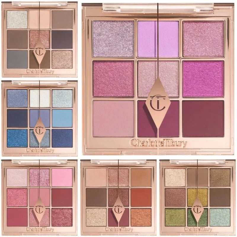 Charlotte Tilbury Liquid Foundation Cushion Foundation Setting Spray Pressed Powder Love 2 Color Powder Blusher Eyeshadow Rouge