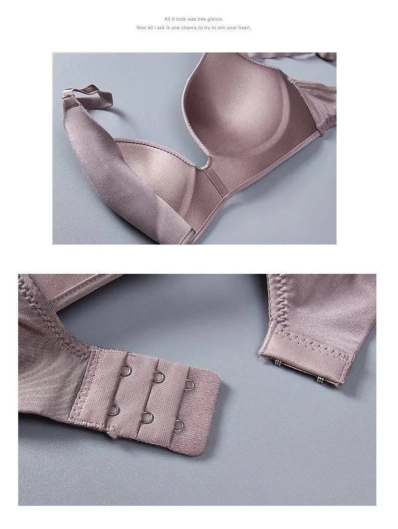 Women Seamless Bra Sexy No Wire Push Up Underwear Girls Students Breathable Thin 12 Colors Bras